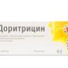 Доритрицин табл. д/рассас. 1.5 мг+1 мг+0.5 мг №10, Медице Арцнаймиттель Пюттер ГмбХ & Ко. КГ